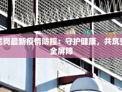 龙岗最新疫情防控：守护健康，共筑安全屏障